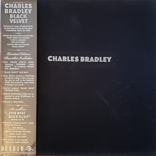 Charles Bradley Featuring Menahan Street Band : Black Velvet (LP, Album, Pur + 12", Blu + Box, Album, Club, Ltd)