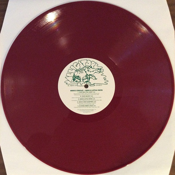 Mavis Staples : Have A Little Faith (LP, Album, Club, Ltd, Num, RE, RM, Red)