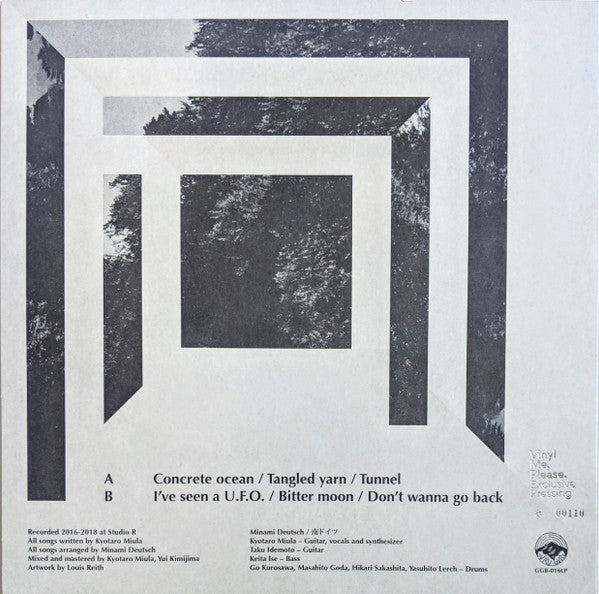 Minami Deutsch : With Dim Light (LP, Album, Club, Ltd, Num, RE, Cle)