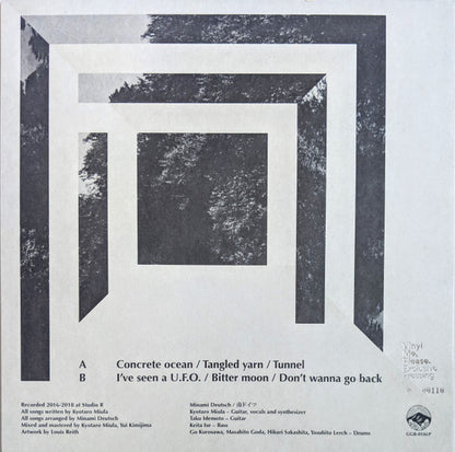 Minami Deutsch : With Dim Light (LP, Album, Club, Ltd, Num, RE, Cle)