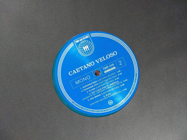 Caetano Veloso : Caetano Veloso (LP, Album, Mono, Club, Ltd, Num, RE, RM, Tea)