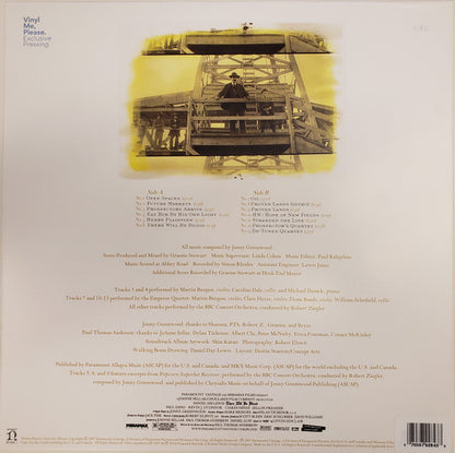 Jonny Greenwood : There Will Be Blood (LP, Album, Club, Ltd, Num, RE, Sil)