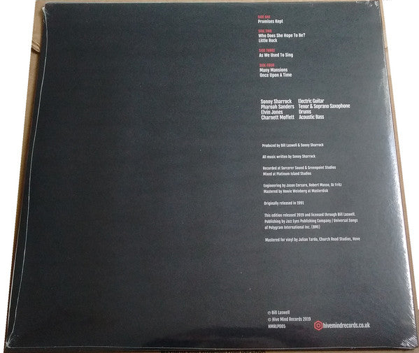 Sonny Sharrock : Ask The Ages (2xLP, Album, Ltd, RE)