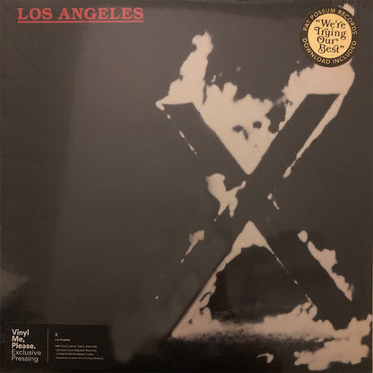 X (5) : Los Angeles (LP, Album, Club, Ltd, Num, RE, RM, Red)