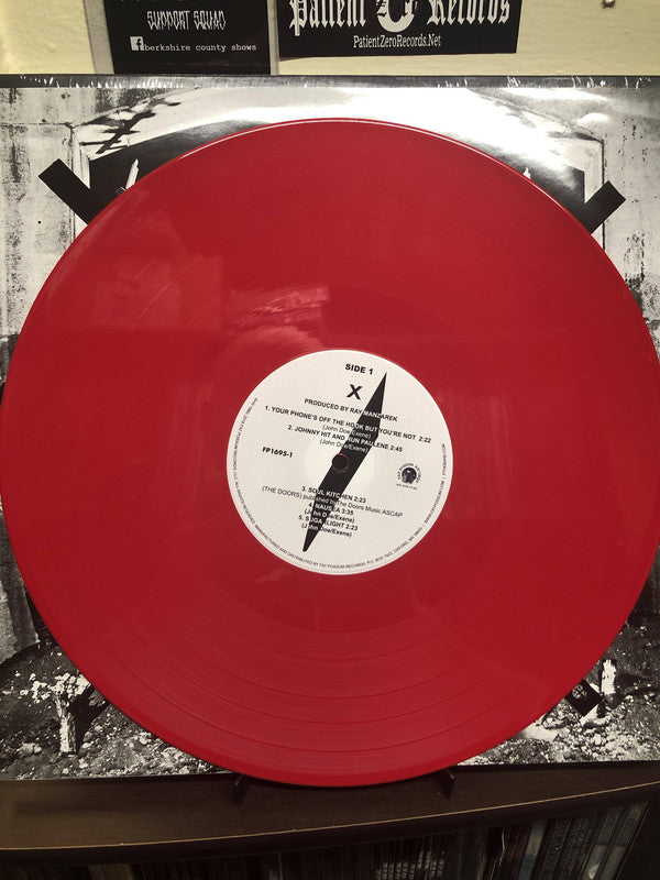 X (5) : Los Angeles (LP, Album, Club, Ltd, Num, RE, RM, Red)
