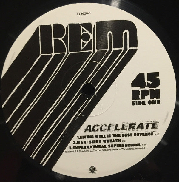 REM* : Accelerate (2xLP, Album, 180 + CD, Album, Bon)