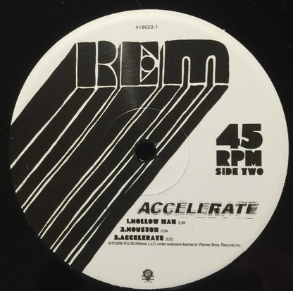 REM* : Accelerate (2xLP, Album, 180 + CD, Album, Bon)