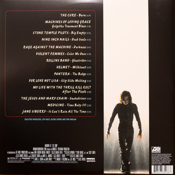 Various : The Crow (Original Motion Picture Soundtrack) (LP, RE, Whi + LP, S/Sided, Etch + Album, RSD, Ltd)