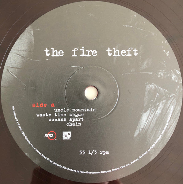 The Fire Theft : The Fire Theft (2xLP, Album, Ltd, Num, RE, Red)
