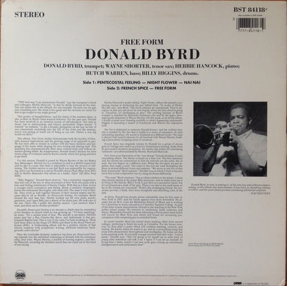 Donald Byrd : Free Form (LP, Album, RE, RM, DMM)