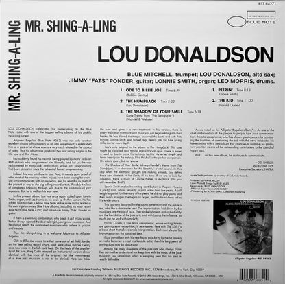 Lou Donaldson : Mr. Shing-A-Ling (LP, Album, RE, 180)
