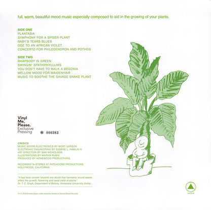 Mort Garson : Mother Earth's Plantasia (LP, Album, Club, Ltd, Num, RM, Cle)