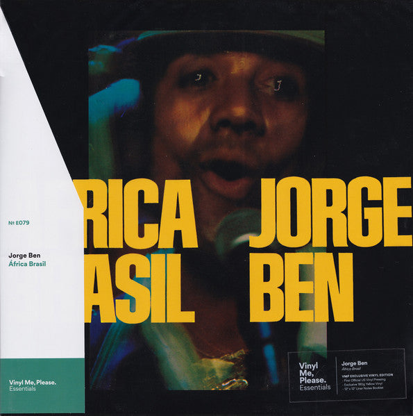 Jorge Ben : África Brasil (LP, Album, Club, RE, Yel)