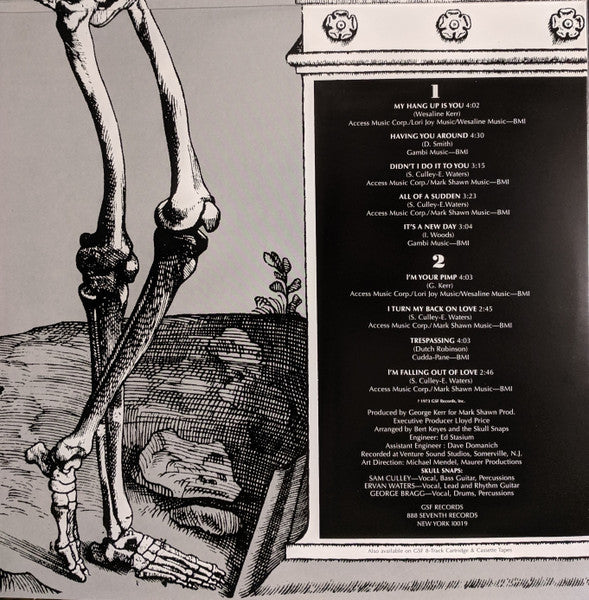 Skull Snaps : Skull Snaps (LP, Album, Club, Ltd, Num, RE, RP, Whi)