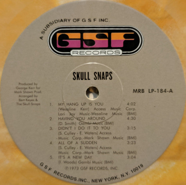 Skull Snaps : Skull Snaps (LP, Album, Club, Ltd, Num, RE, RP, Whi)