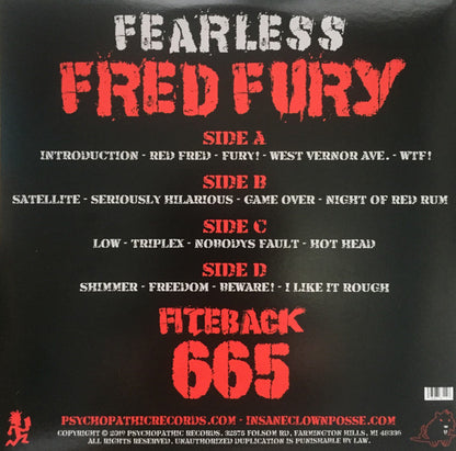 Insane Clown Posse : Fearless Fred Fury (2xLP, Album, Red)