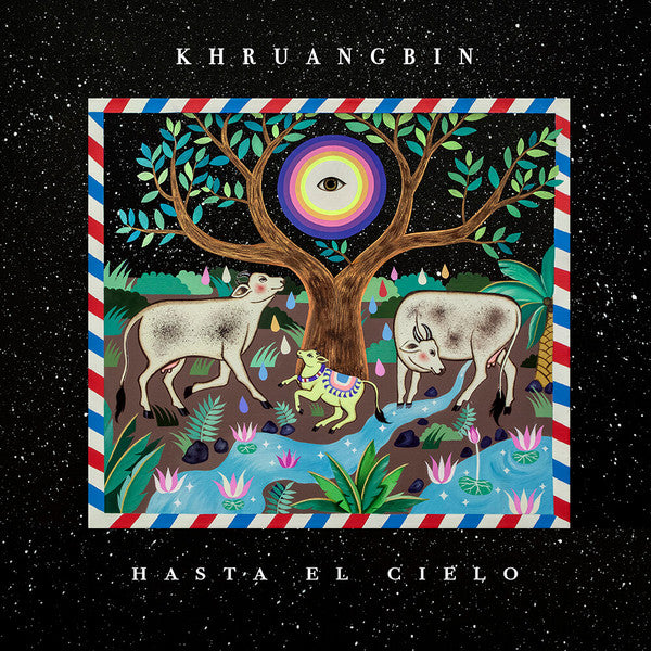 Khruangbin : Hasta El Cielo (LP, Album, Club, Ltd, Cor + 7")