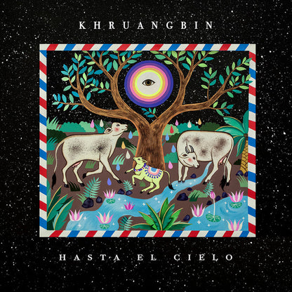 Khruangbin : Hasta El Cielo (LP, Album, Club, Ltd, Cor + 7")