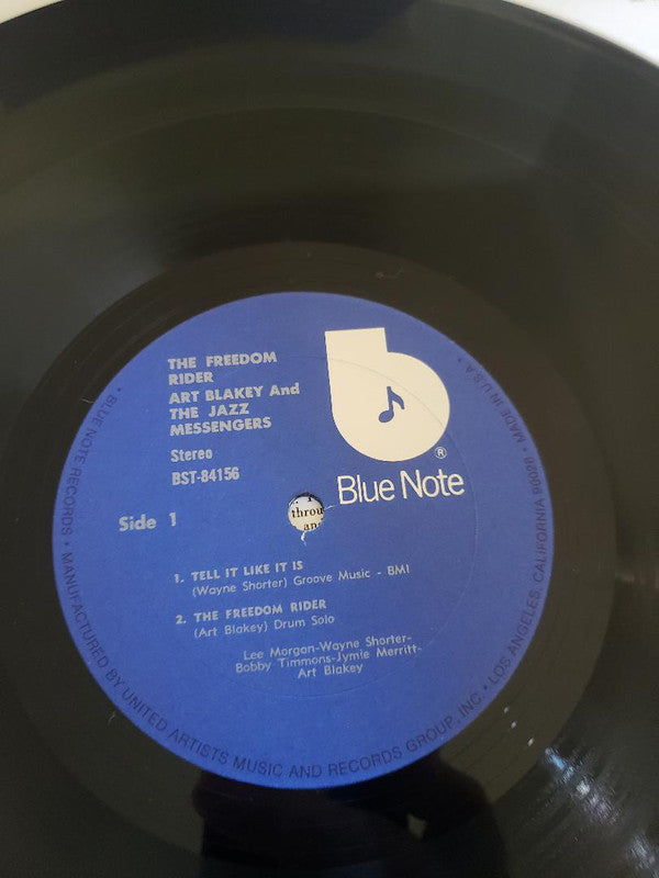 Art Blakey & The Jazz Messengers : The Freedom Rider (LP, Album, RE)