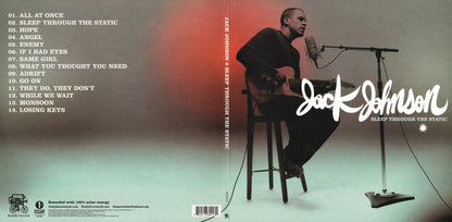 Jack Johnson : Sleep Through The Static (2xLP, Album)