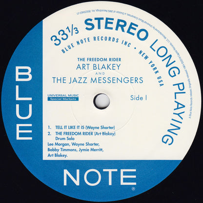 Art Blakey & The Jazz Messengers : The Freedom Rider (LP, Album, Club, RE, 180)