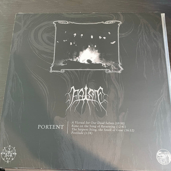 False (2) : Portent (LP, Album, Ltd, Aqu)