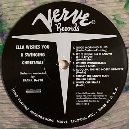 Ella Fitzgerald : Ella Wishes You A Swinging Christmas (LP, Album, Club, Ltd, Num, RE, Gre)