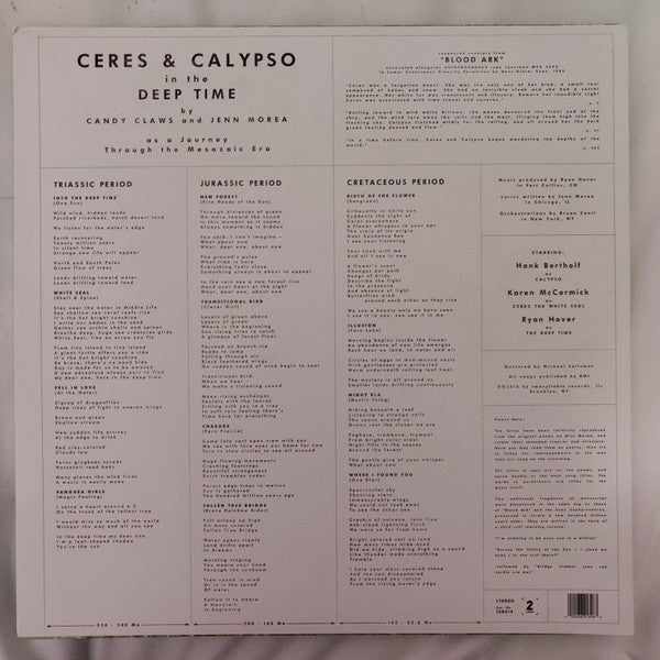 Candy Claws and Jenn Morea : Ceres & Calypso In The Deep Time (LP, Album, Ltd, RE, Whi)
