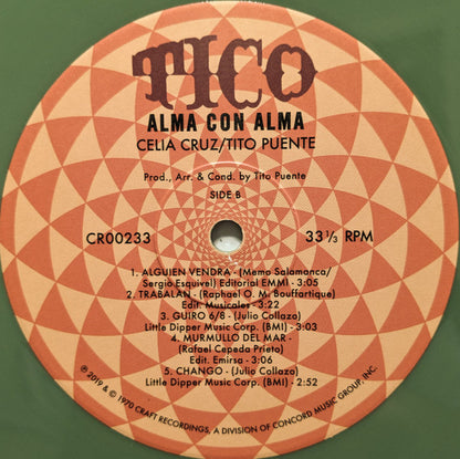 Celia Cruz, Tito Puente : Alma Con Alma (The Heart & Soul Of Celia Cruz & Tito Puente) (LP, Album, Club, Ltd, Num, RE, Oli)