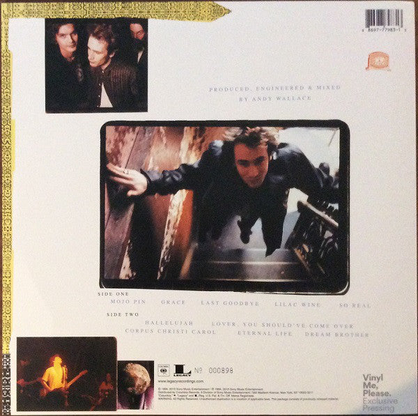 Jeff Buckley : Grace (LP, Album, Club, Ltd, Num, RE, RP, Blu + 7" + 25t)