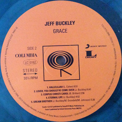 Jeff Buckley : Grace (LP, Album, Club, Ltd, Num, RE, RP, Blu + 7" + 25t)