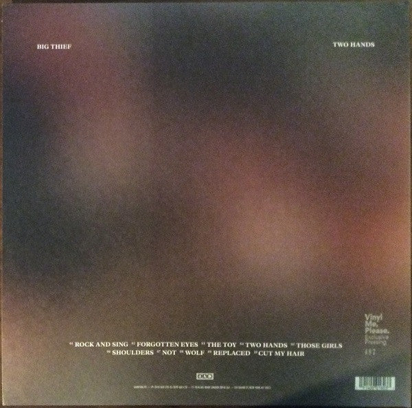 Big Thief : Two Hands (LP, Album, Club, Ltd, Num, Bro)