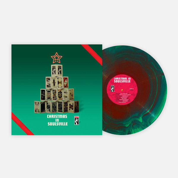 Various : Christmas In Soulsville (LP, Comp, Club, RE, Red)