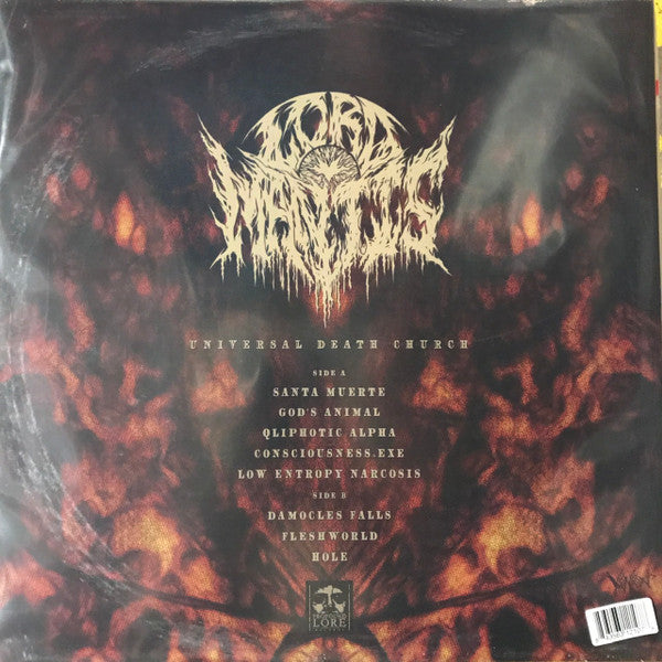 Lord Mantis : Universal Death Church (LP, Album, Ltd, Tra)
