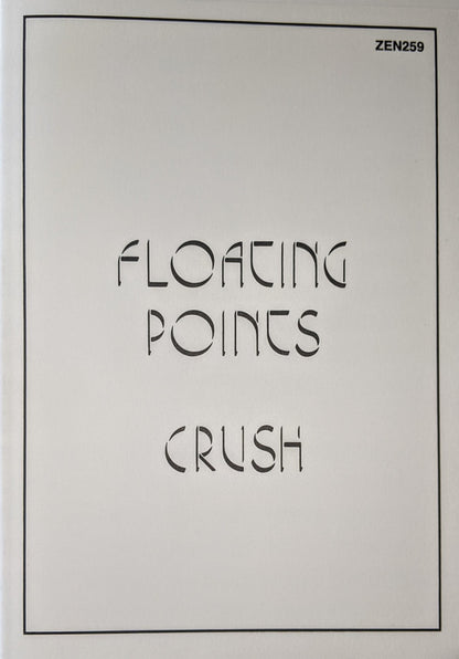 Floating Points : Crush (LP, Album, Club, Ltd, Num)