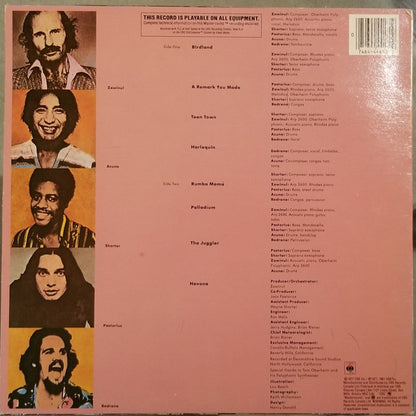 Weather Report : Heavy Weather (LP, Album, RE, RM, Hal)