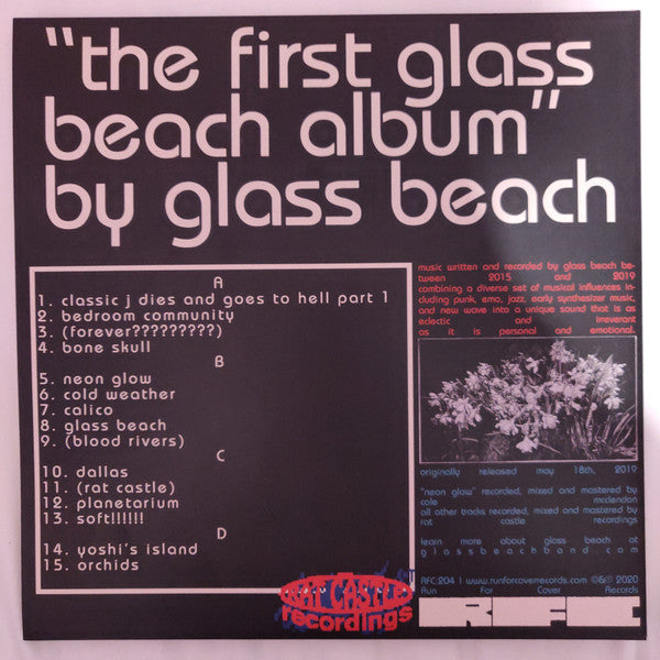 glass beach : the first glass beach album (2xLP, Album, Ltd, RE, RP, Cle)