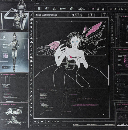 Grimes (4) : Miss Anthropocene (LP, Album, Club, Ltd, Num, Red)