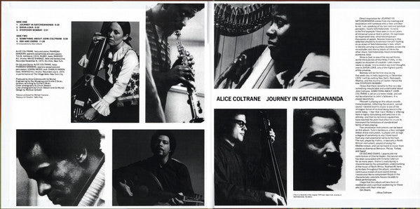 Alice Coltrane Featuring Pharoah Sanders : Journey In Satchidananda (LP, Album, Club, RE, RP, 180)