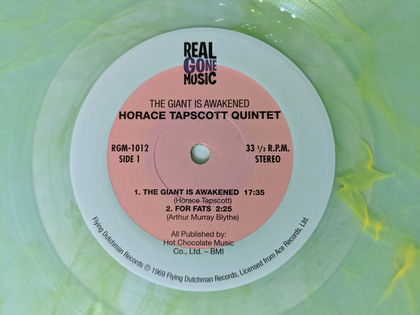 Horace Tapscott Quintet : The Giant Is Awakened (LP, Album, Club, Ltd, Num, RE, Cok)