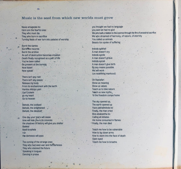 Shabaka And The Ancestors : We Are Sent Here By History (2xLP, Album, Club, Ltd, Num, Ora)