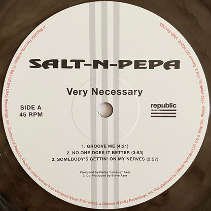 Salt 'N' Pepa : Very Necessary (2xLP, Album, Club, RE, Mar)