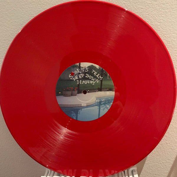 Sports Team : Deep Down Happy (LP, Album, Club, Ltd, Num, Red)