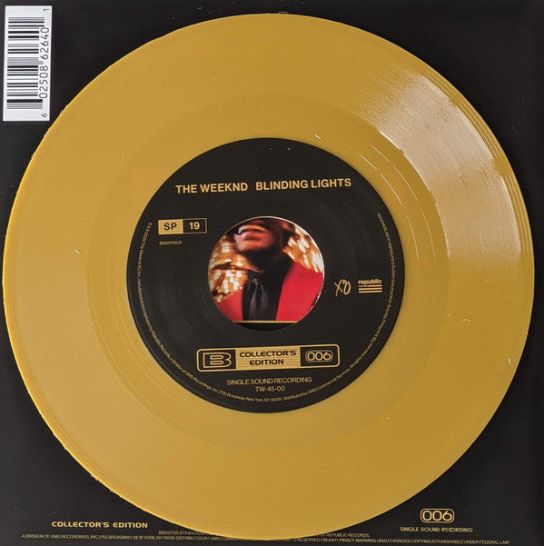 The Weeknd : Heartless / Blinding Lights (7", Single, Ltd, 013)