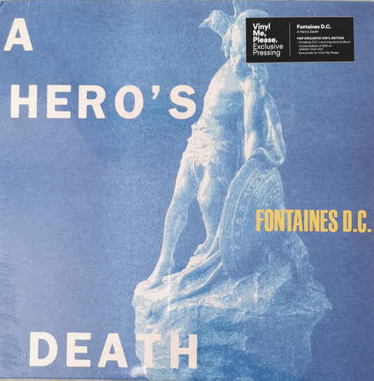 Fontaines D.C. : A Hero's Death (LP, Album, Club, Ltd, Num, Blu)