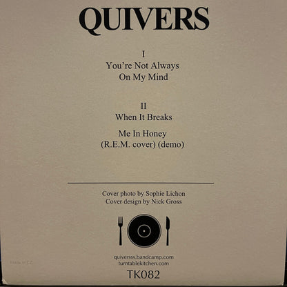 Quivers (3) : You're Not Always On My Mind (7", EP, Club, Ltd, Tur)