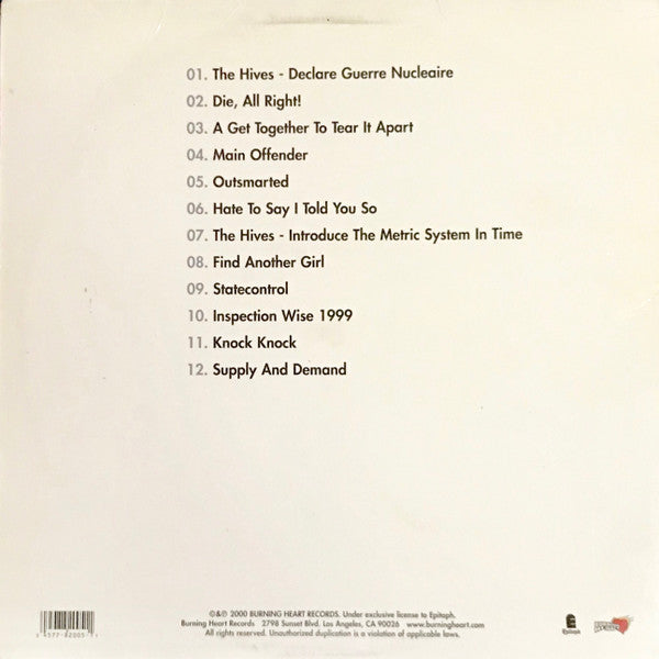 The Hives : Veni Vidi Vicious (LP, Album)
