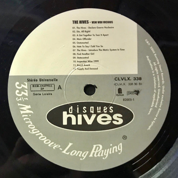 The Hives : Veni Vidi Vicious (LP, Album)