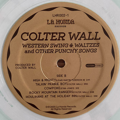 Colter Wall : Western Swing & Waltzes And Other Punchy Songs (LP, Album, Club, Ltd, Num, Cok)