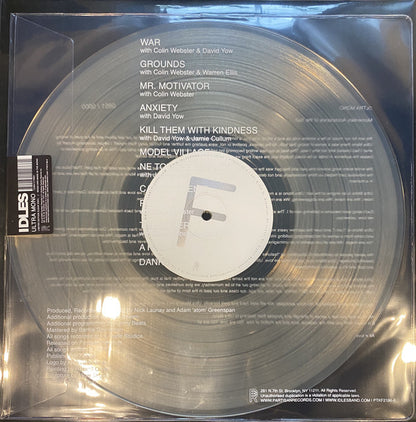 Idles : Ultra Mono (LP, Album, Mono, Ltd, Num, Cle)
